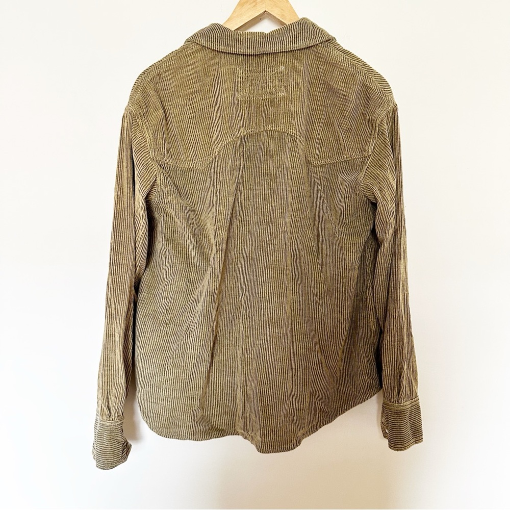 Free People We The Free Hideaway Cord Shirt - Picture 9 of 10